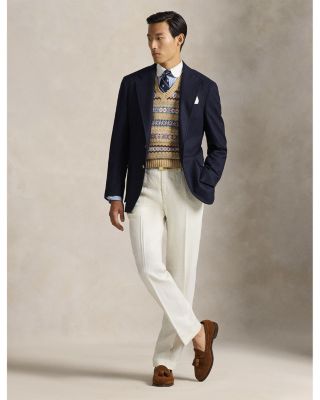 Fair Isle Cotton Wool Sweater Vest