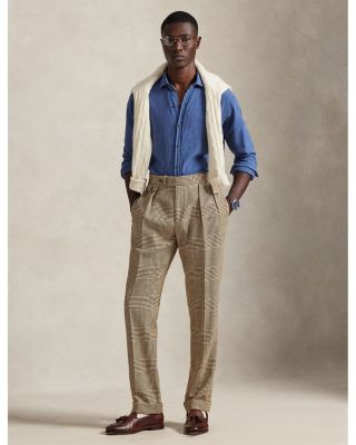 Classic Fit Slub Linen Shirt