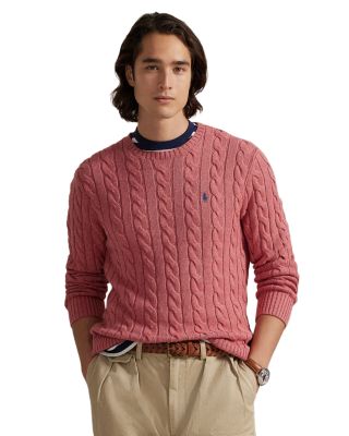 Cable Knit Cotton Sweater