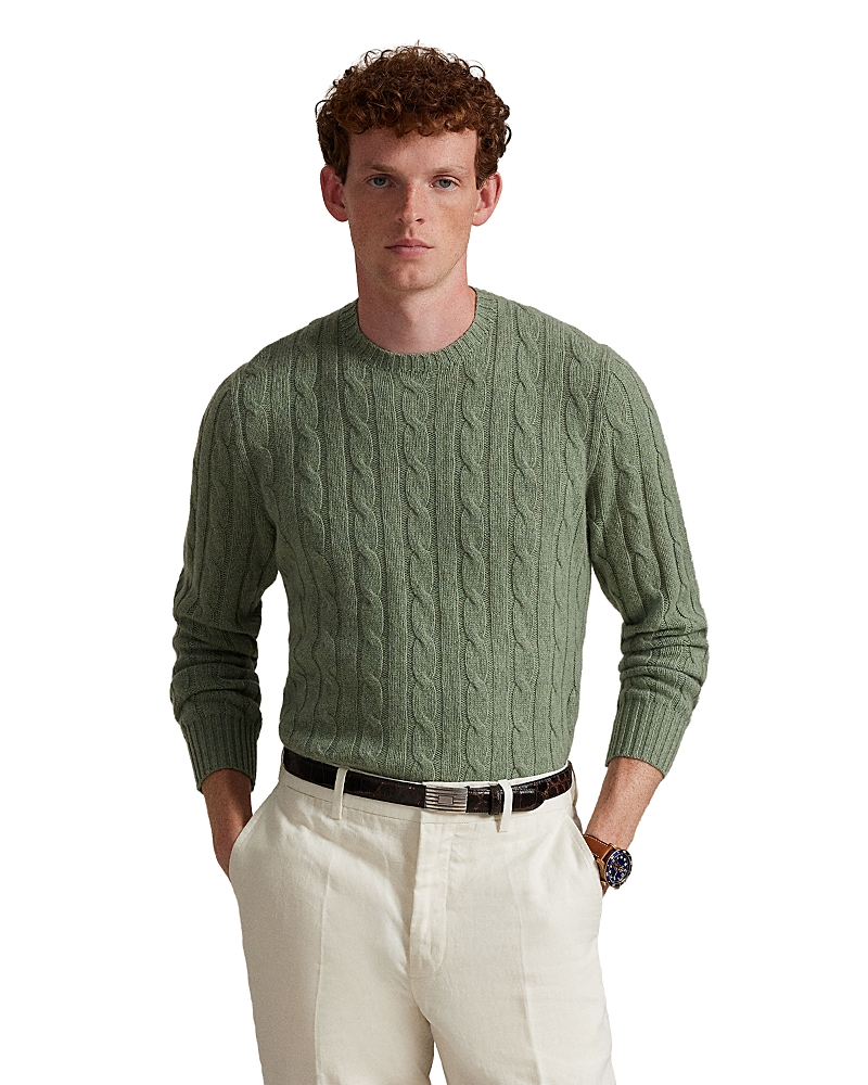 Polo Ralph Lauren The Iconic Cable Knit Cashmere Sweater