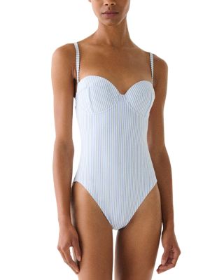 Bow Back One Piece Swimsuit