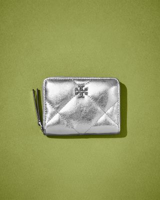 Kira Diamond Quilted Leather Card Case