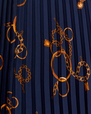 Pull On Pleated Skirt