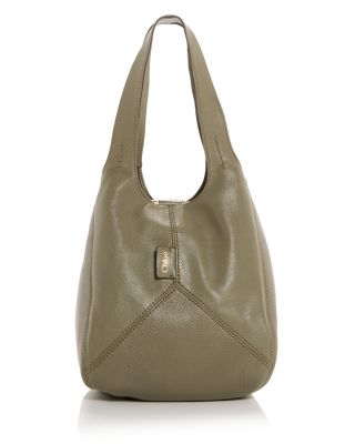 Balloon Small Leather Hobo Bag