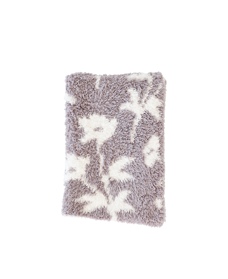 Saranoni Double Layer Bamboni Mini Blanket In Purple