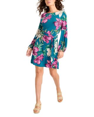 Villa Garden Belted Dress