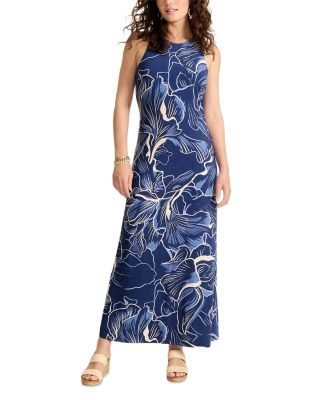 Jasmina Sapphire Sea Maxi Dress