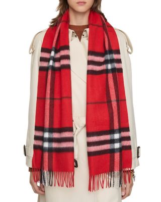  Check Cashmere Scarf