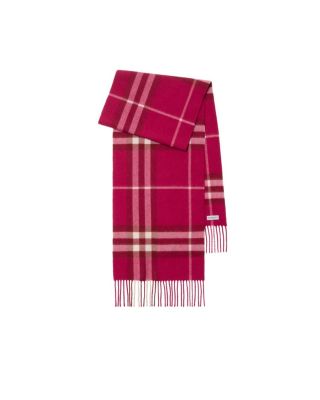  Check Cashmere Scarf