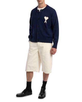 Cardigan With Contrasted Ami De Coeur 