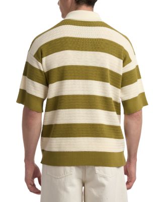 Short Sleeve Polo With AMI De Coeur Patch