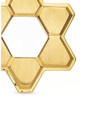 Deco Star of David Pendant, 24mm