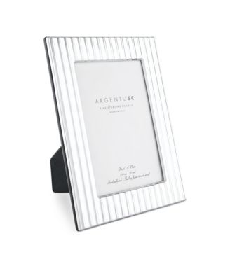 Fluted Sterling Silver Picture Frame, 4&amp;quot; x 6&amp;quot;