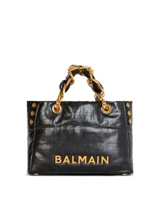  1945 Soft Cabas Small-Pb Embellished Crinkle Leather Handbag