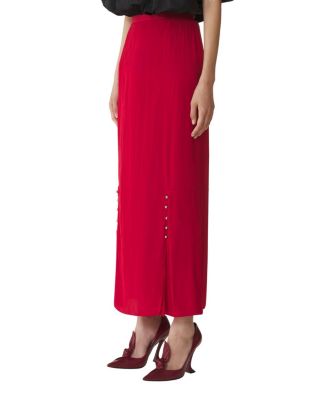 Midi Skirt in Charmeuse