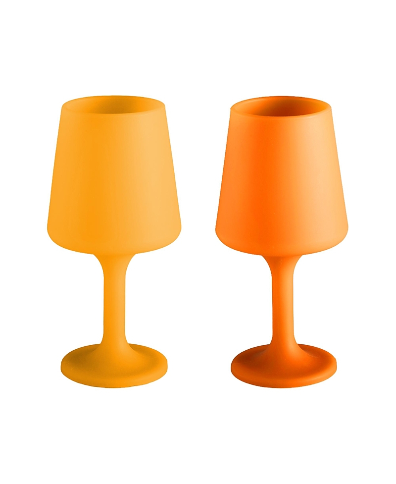 Porter Green Swepp Unbreakable Wine Glasses - Set Of 2