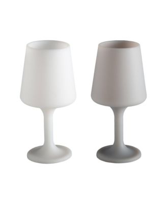 Porter Green Swepp Unbreakable Wine Glasses - Set Of 2
