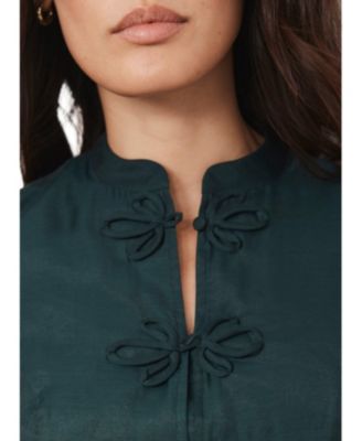 Women's Military Trim Top