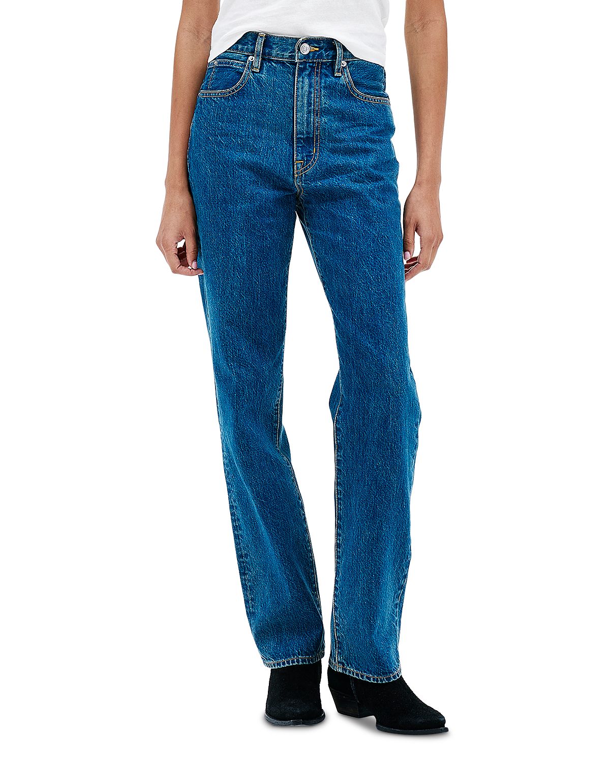 Slvrlake London High Rise Straight Jeans