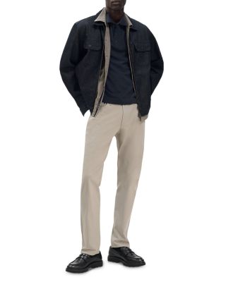 Lightweight Downing Cashmere Polo Shirt