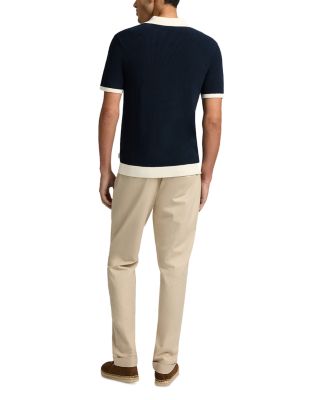 Linen Cotton Stretch Cuff Pants