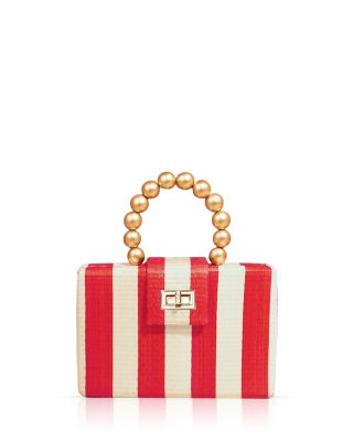  The Louisa Woven Straw Clutch Bag