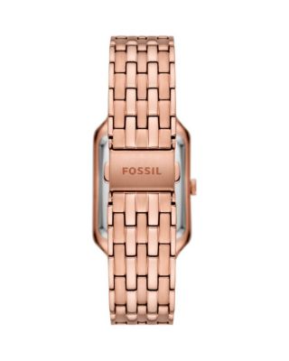 Raquel Three-Hand Date Rose Gold-Tone Stainless Steel Watch, 26mm x 40mm
