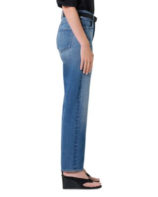Blaine Vintage High Rise Straight-Leg Jeans in Jonie