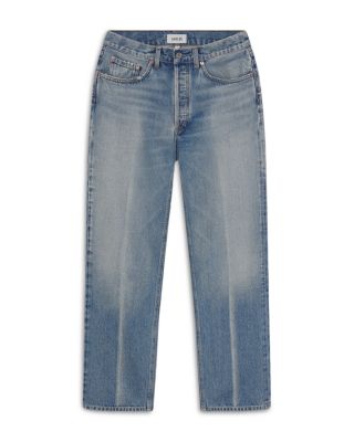 Lana High Rise Vintage Straight Jeans in Brink