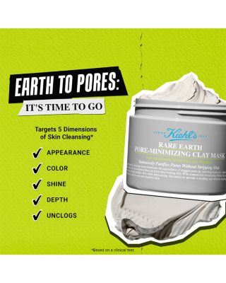 Rare Earth Clay Face Mask for Pores & Uneven Texture 4.2 oz.