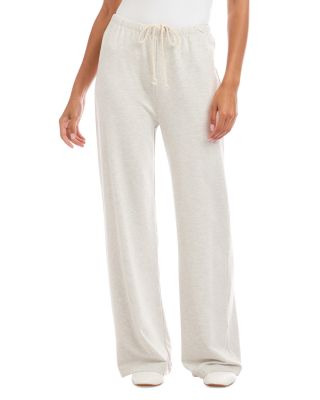 Drawstring Wide Leg Sweatpants