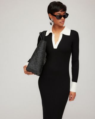 Belle Ribbed Polo Dress