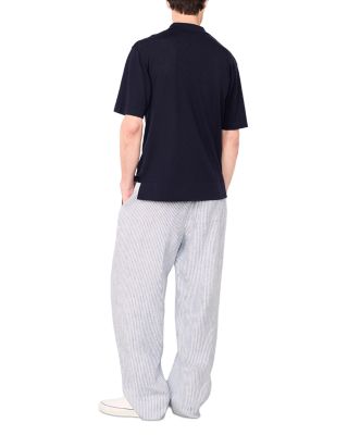 Pele Texture Sweater Polo