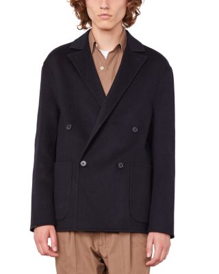 Maxwell Double Breasted Wool Coat