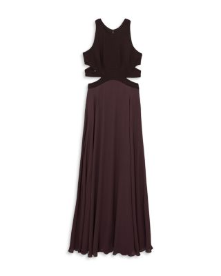 Cutout Sleeveless Maxi Dress