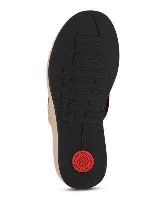 Women's Platform Wedge Thong Sandals