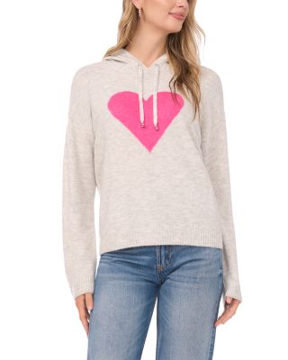 Heart Motif Hoodie