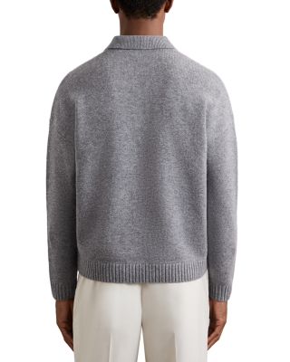 Half Button Relaxed Fit Sweater