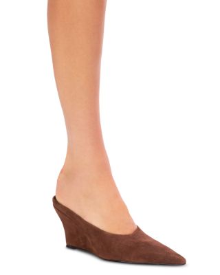 Women's Pointed Wedge Pumps