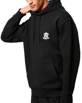 Oversized Fit Motif Hoodie