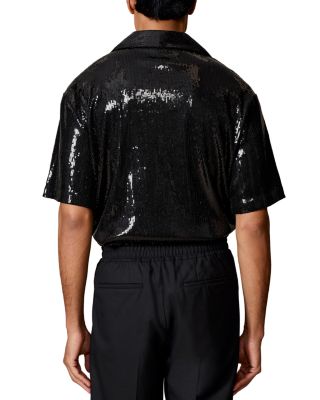 Cutaway Collar Short Sleeve Shirt