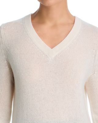V Neck Cashmere Sweater - Exclusive