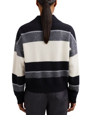 Stripe Long Sleeve Sweater 