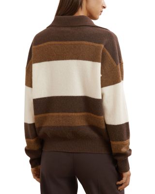 Stripe Long Sleeve Sweater 