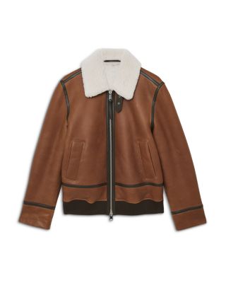Shearling Leather Jacket