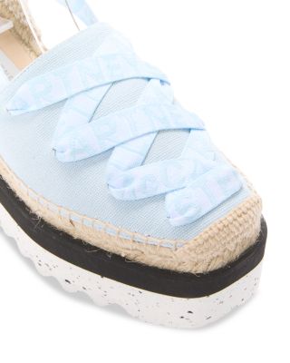 Women's Gaia Platform Ankle Wrap Espadrilles