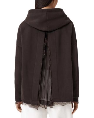 Nia Lace Trim Hoodie