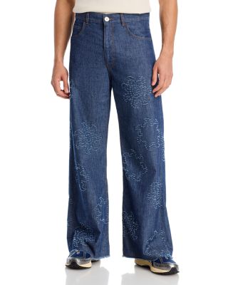 Loose Fit Jeans in Orion Blue