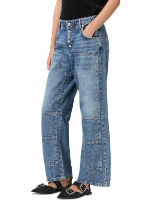 Tay Mid Rise Carpenter Jeans in Vintage Indigo