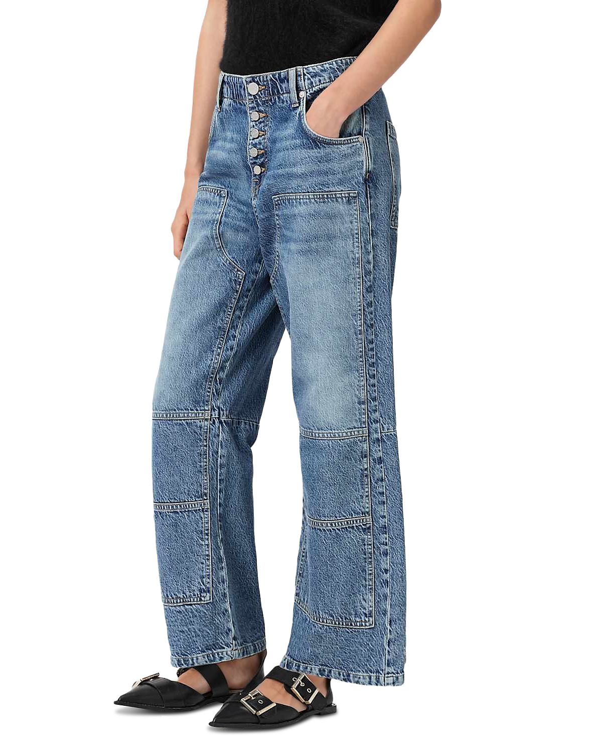 Allsaints Tay Mid Rise Carpenter Jeans